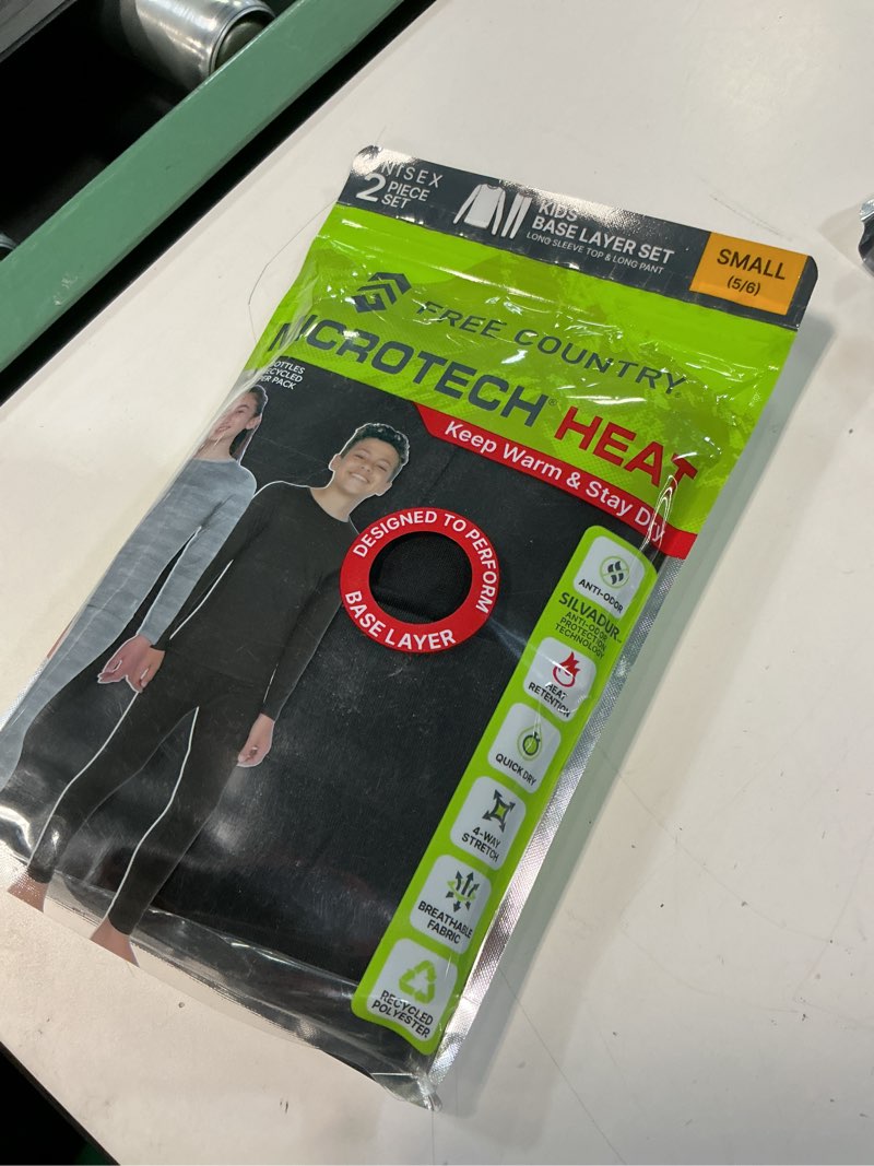 Condition photo showing Good Condition for kids' microtech® heat base layer set (small size )