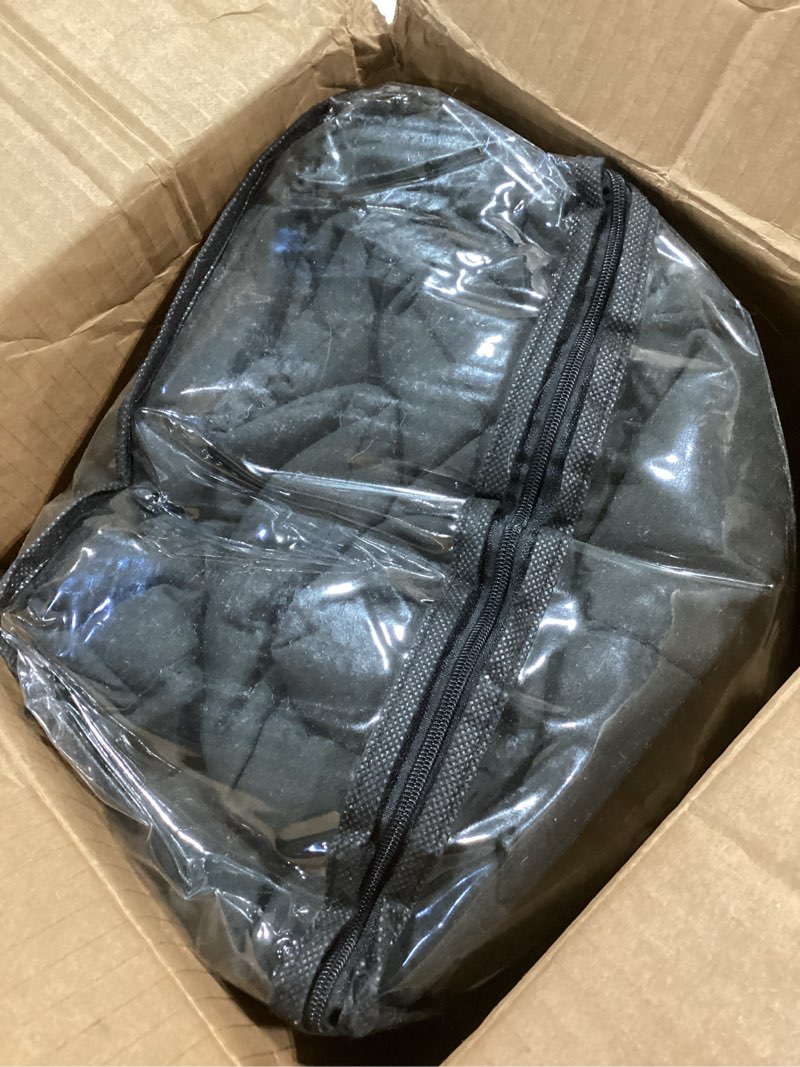 Condition photo showing Good Condition for yescool Weighted Blanket for Adults (25 lbs, 60" x 80", Black) Cooling Heavy Blanket for Sleeping Perfect for 240-260 lbs, Queen Size Breathable Blanket with Premium Glass Bead, Machine Washable Black 60X80-25 lbs