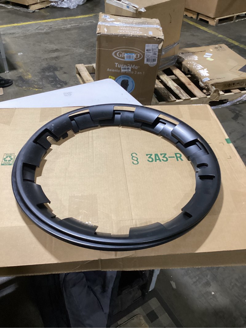 Condition photo showing As Is for (Only 3 pcs)for Tesla Model Y 20 Inch Wheel Rim Protector Hubcaps Induction Wheels Rim Cover Tire Trim Rings Matte Black 4Pcs Model Y Accessories Matte Black 20 in
