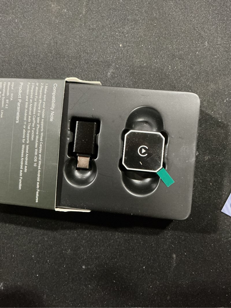 aimoon mini wireless carplay adapter for apple iphone ? android auto, wired to wireless car play ada