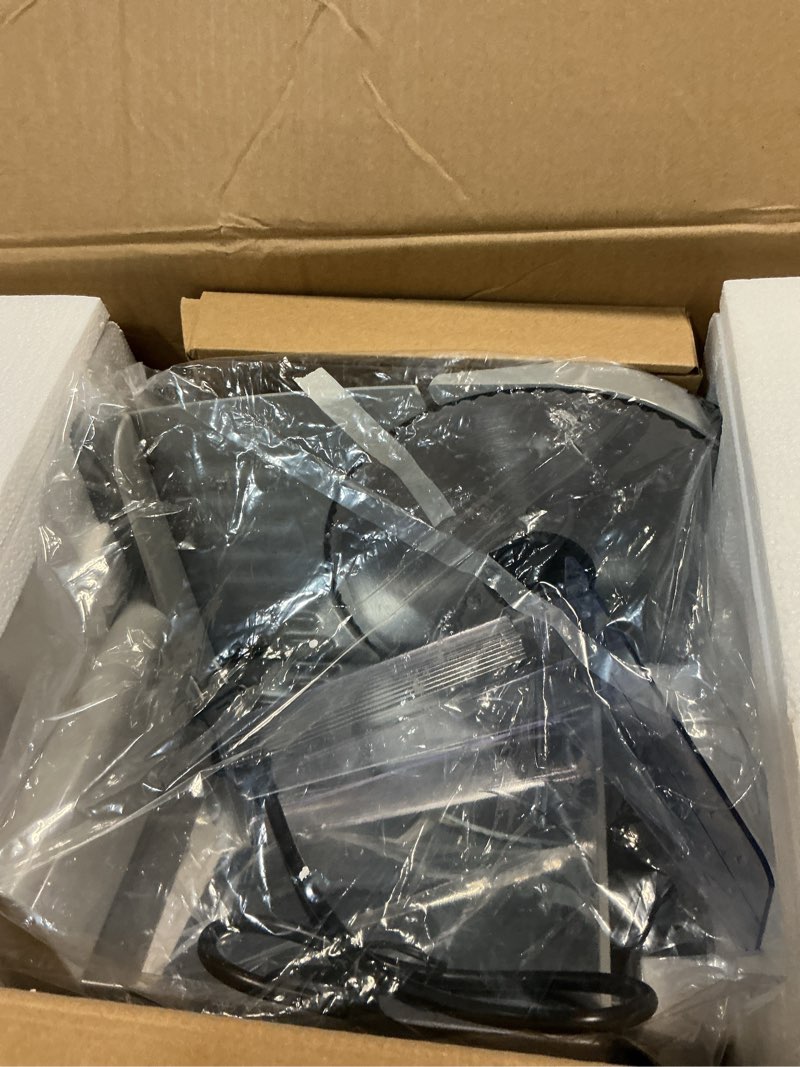 Condition photo showing Good Condition for fohere 200w meat slicer machine for home, electric food slicer with two 7.5" sharp stainless steel blade(serrated + smooth) 0-15mm precise thickness deli meat slicer for bread fruit vegetable(silver)