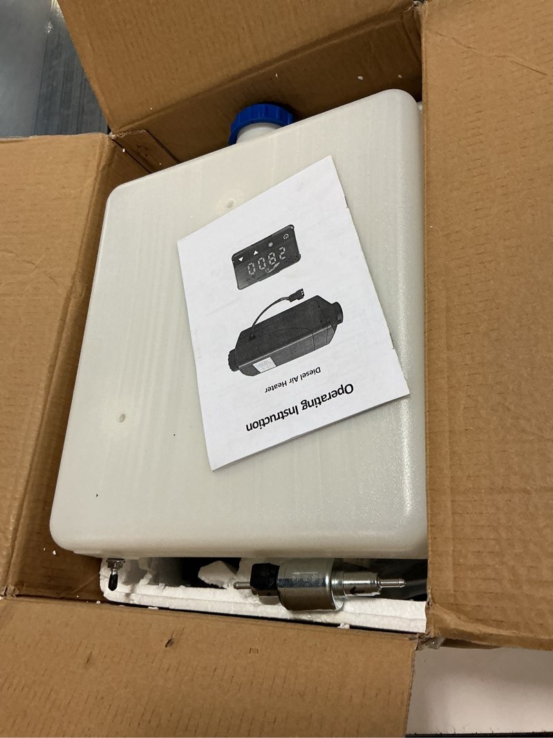 Condition photo showing Good Condition for Diesel Air Heater Intelligent 12V/8KW Parking Heater,Diesel Heater with Digital Display Screen 9L Fuel Tank and Muffler,Suitable for RV,Trailer,Truck,Boat?JB-017)