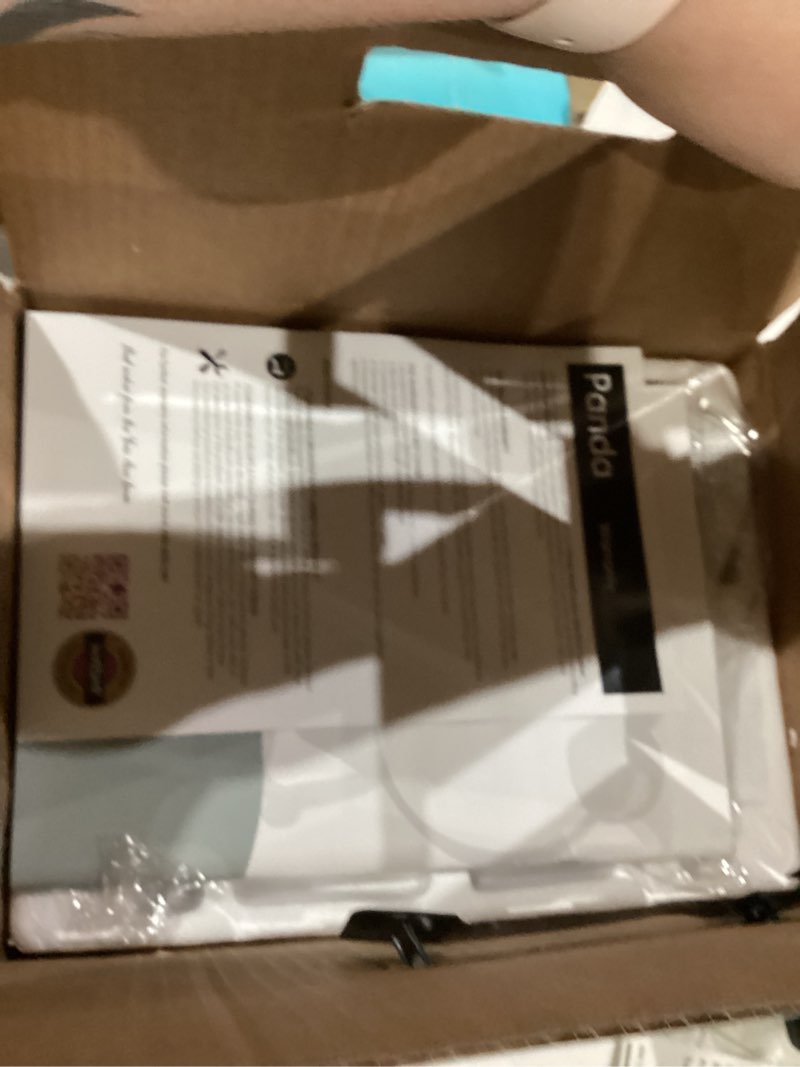 Condition photo showing New/Like New for Yum Asia Panda Mini Rice Cooker With Ninja Ceramic Bowl and Advanced Fuzzy Logic (3.5 cup, 0.63 litre) 4 Rice Cooking Functions, 4 Multicooker functions, Digital LED display - 120V Arctic White