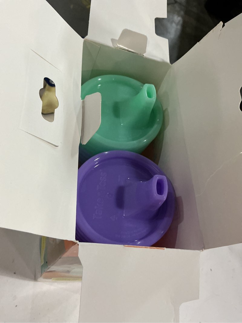 Condition photo showing New/Like New for The First Years Take & Toss Sippy Cups - Spill Proof Toddler Cups Value Party Pack - 10 Oz - 20 Count,Pastel 20 Count Pastel