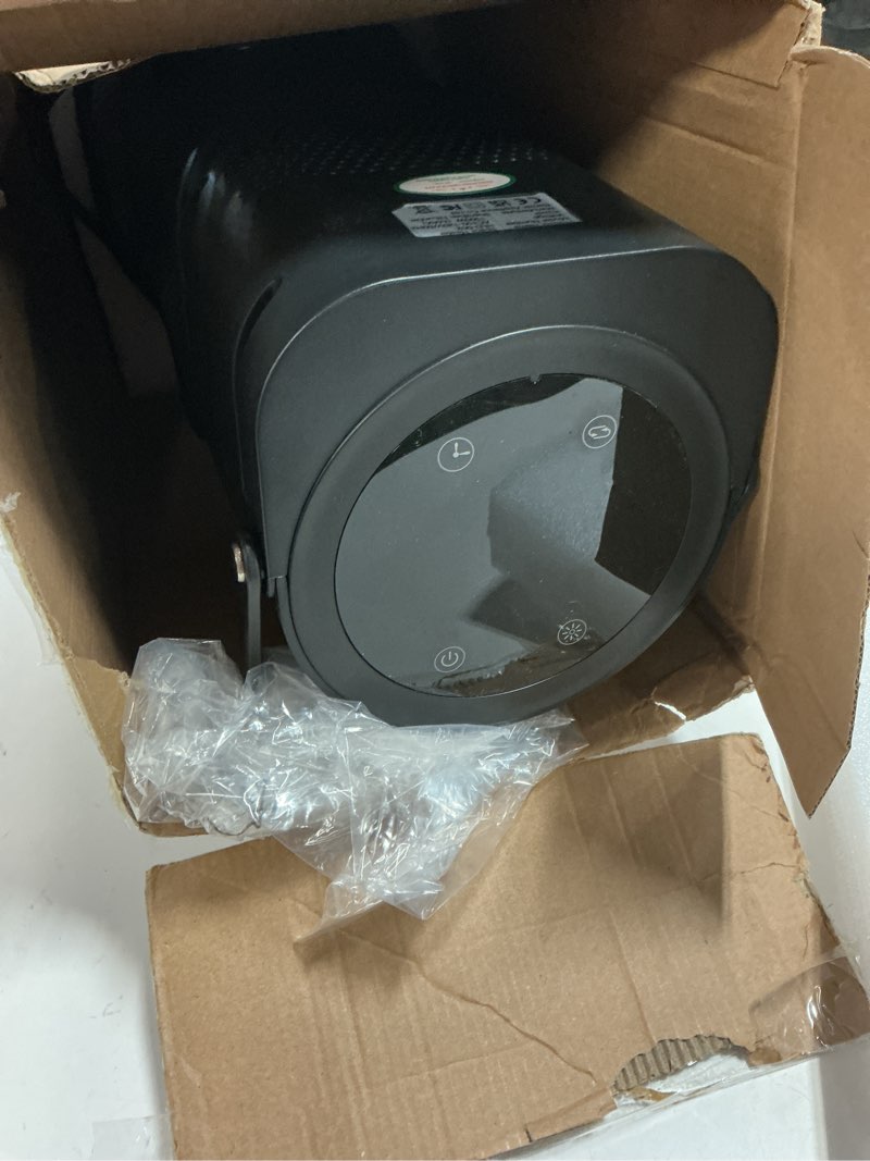 Condition photo showing Good Condition for Space Heater - 1500W Portable Space Heaters for Indoor Use, PTC Ceramic Electric Heater with Remote, 4 Modes, 9H Timer, Low Noise, 70°Oscillation, Overheat & Tip-Over Protection for Office Home Black