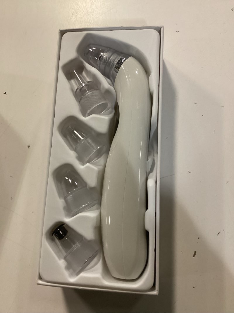 Condition photo showing Good Condition for blackhead remover pore vacuum, upgraded black head remover for face, electric acne comedone whitehead extractor tools-5 suction power, 5 probes, usb rechargeable pimple popper tool kit silver
