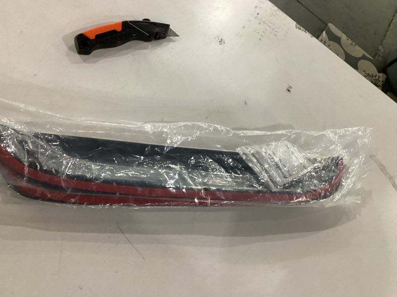 Condition photo showing As Is for Auto Dynasty 2pcs Tape-On Window Visor Deflector Rain Guard Compatible 