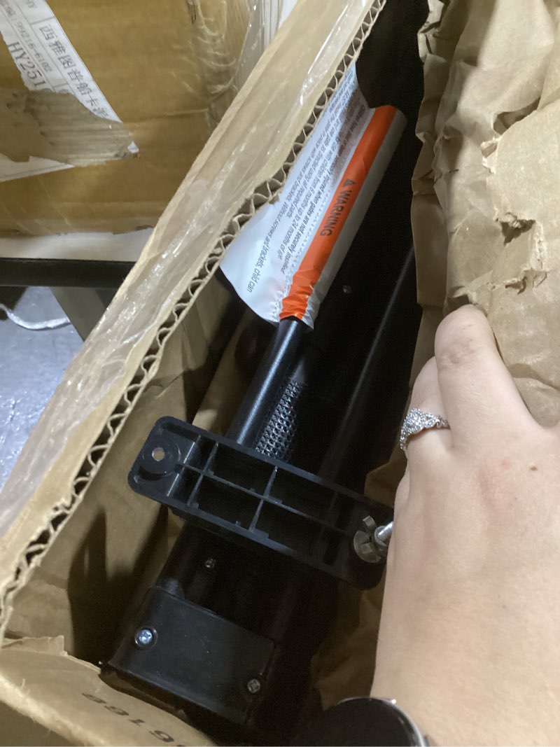 Condition photo showing Good Condition for Reinforced 42” Extra Tall x 80” Wide Retractable Baby Gates with Rods to Prevent Crawling Through, Extra Tall Pet Gate for Large Openings Indoor Long Mesh Dog Gate for Stairs and Doorways, Black Black Reinforced 42" Tall x 80" Wide