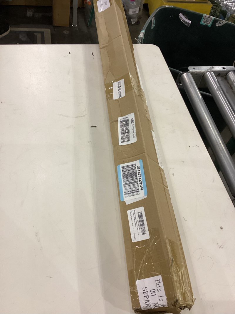 Condition photo showing Good Condition for Replacement Door Bottom with Vinyl Fins 36" Long 1 3/4" Wide Threshold Seal Bottom of Door Weatherstrip Kerf Weather Stripping for 7/8" Between Barbs(Brown,4 Pcs)
