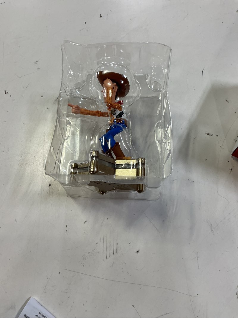 Condition photo showing New/Like New for hallmark keepsake christmas ornament 2025, disney/pixar toy story collection sheriff woody with light and sound, gifts for disney fans
