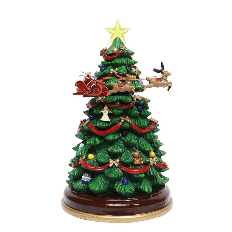 Carole Towne Lighted Musical Trees in the Christmas Villages department