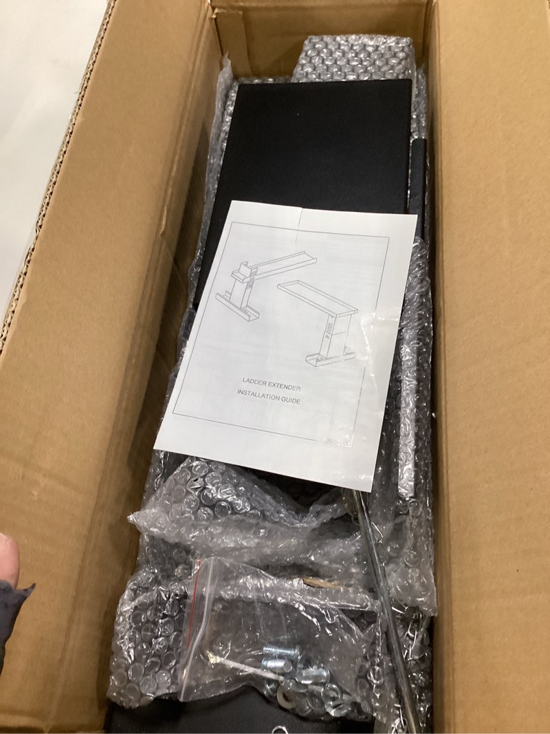 Condition photo showing Good Condition for Ladder Extender Pro, Ladder Stabilizer High Strength, Ladder Leveler 13.4”-19” Adjustable Height Range for Single and Extension Ladders Pro, 13.4"- 19" Height