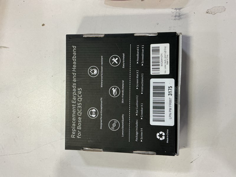 Condition photo showing New/Like New for Headband and Earpads Compatible with Bose QuietComfort QC35 QC45 Headphones Waterproof and Sweat-Resistant (Light Gray)
