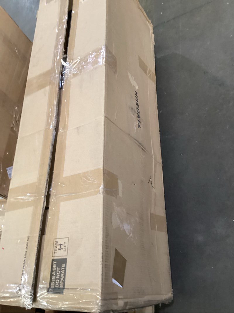 Condition photo showing As Is for vivosun 4×4 grow tent kit complete system, wifi-controlled grow system with full spectrum 400w led plant grow light, automatic ventilation, growhub outlet a22 with temperature and humidity sensor 48"x48"x80"-400w