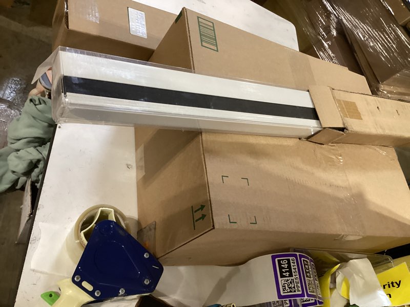 Condition photo showing Good Condition for changshade cordless cellular shades, blackout room darkening black out honeycomb blinds for indoor windows bedroom, pull down pleated accordion blind easy install, shade size 35" wx72 h, black blackout black 35" w x 72" h