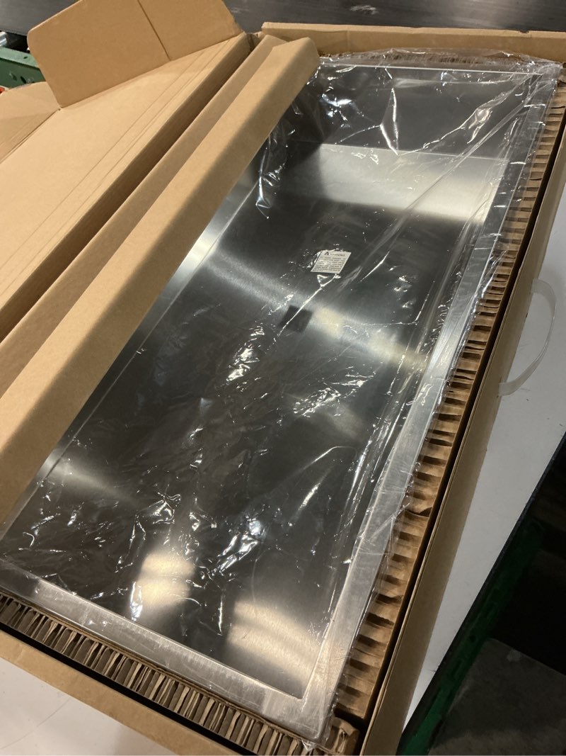 Condition photo showing Good Condition for no tile needed shower niche for shower room storage,recessed wall niche insert,stainless steel 304 (brush, 12 * 24 in) brush 12 * 24 in