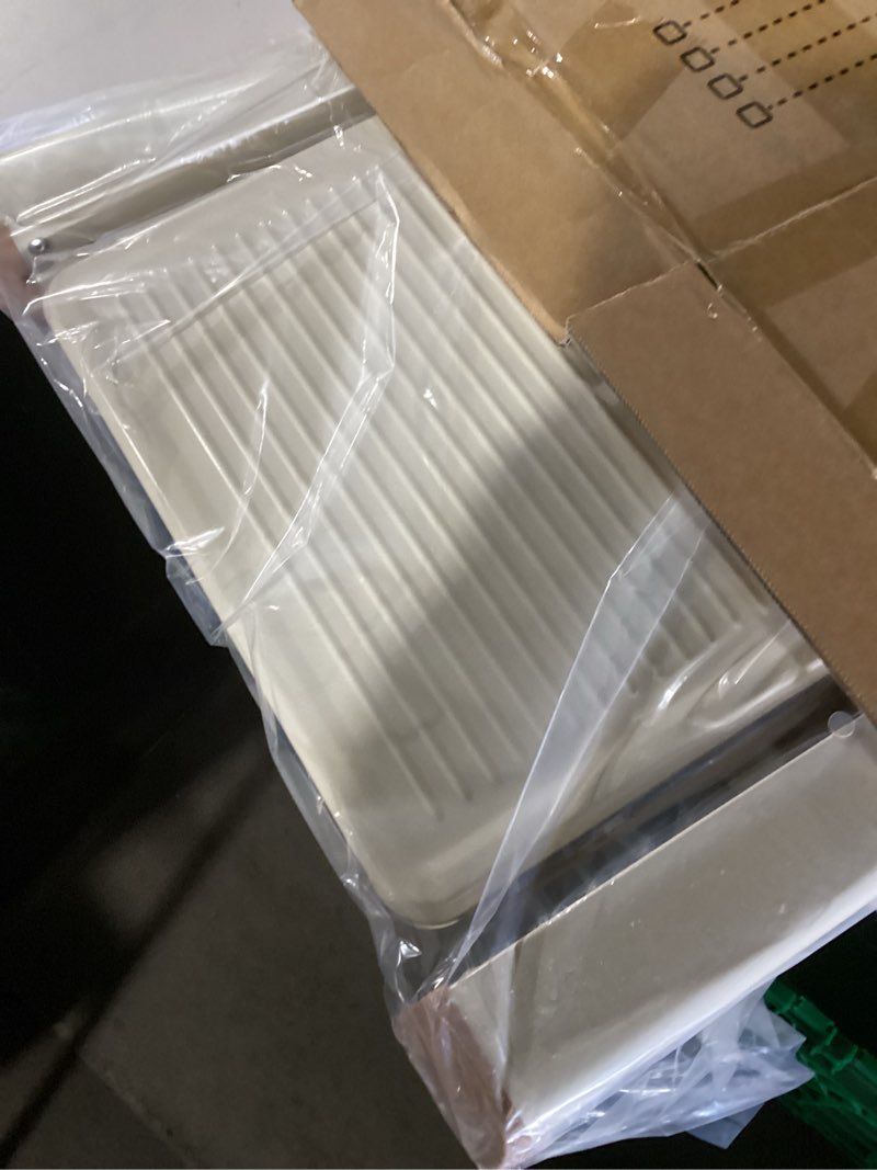 Condition photo showing New/Like New for 2 Step Ladder, Anti-Slip and Lightweight Foldable Step Stool for Adults & Kids to Use in Kitchen,Closet and Library, 300lbs(Cream Chocalate) Cream Chocolate 2 Step without Handrail