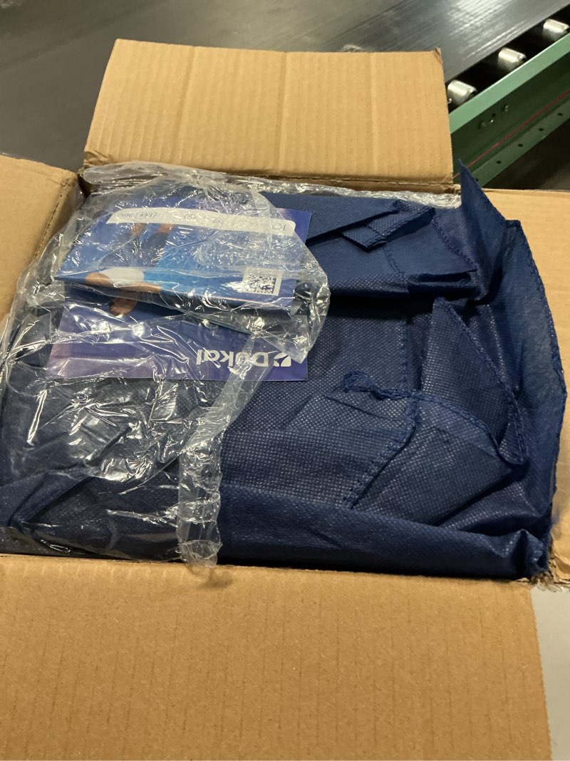 Condition photo showing Good Condition for Dukal 360 Patient Exam Wear, Short, Non-Sterile, Unisize, Dark Blue (10 Bags of 5) (Pack of 50)