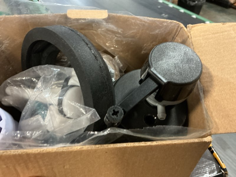 Condition photo showing Good Condition for 3-inch dual flush valve replacement kit for 2-piece toilets, universal toilet repair kit with push button, fill valve, gasket & bolts,compatible with glacier bay, kohler, american standard, and toto 3 inch