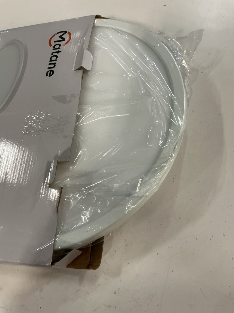 Condition photo showing Good Condition for matane 15.4in led flush mount ceiling light with night light, 36w dimmable light fixture, 3000k/4000k/5000k selectable, low profile ceiling lights for bedroom, kitchen, hallway, white