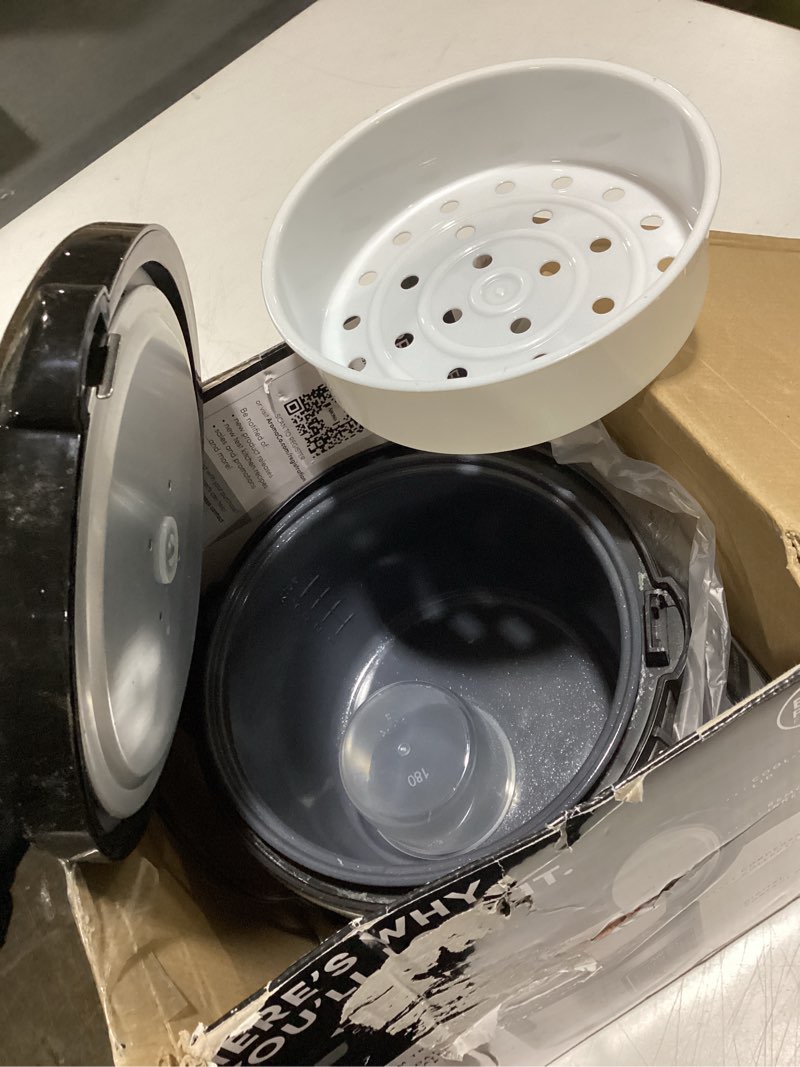 Condition photo showing Good Condition for Aroma 8-Cup (Cooked) Rice & Grain Cooker  Steamer  New Bonded Granited Coating