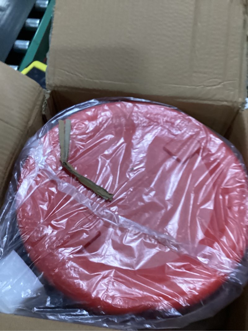 Condition photo showing New/Like New for PYY Insulated Beverage Dispenser - 4.2 Gallon Stainless Steel Coffee Carrier with Spigot Handle, Commercial Thermal Container for Chocolate Iced Juice Tea, Milk Hot and Cold Drink Red 4.2 Gallon