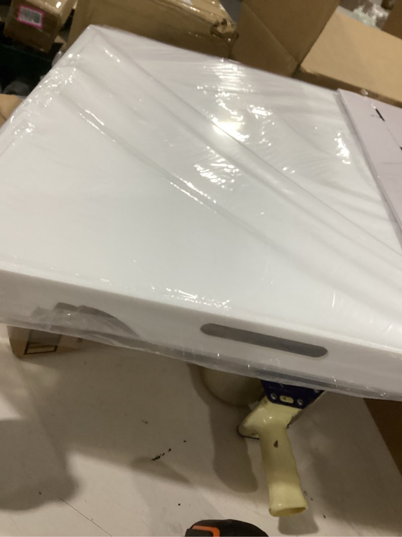 white shelf