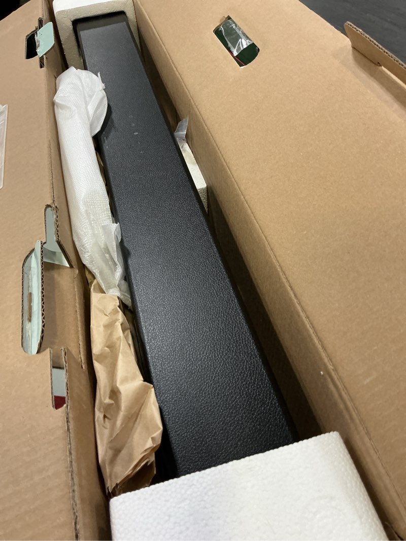 Condition photo showing Good Condition for sony s100f 2.0ch soundbar with bass reflex speaker, integrated tweeter and bluetooth, (hts100f), easy setup, compact, home office use with clear sound black