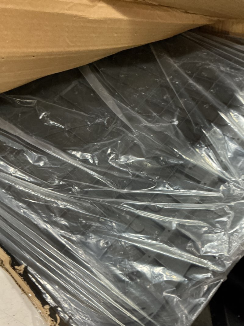 Condition photo showing Good Condition for fh group automotive floor mats - heavy-duty monster eye rubber floor mats for cars, universal fit full set, climaproof floor mats, trimmable floor mats for most sedan, suv, truck floor mats black solid black universal floor mat set
