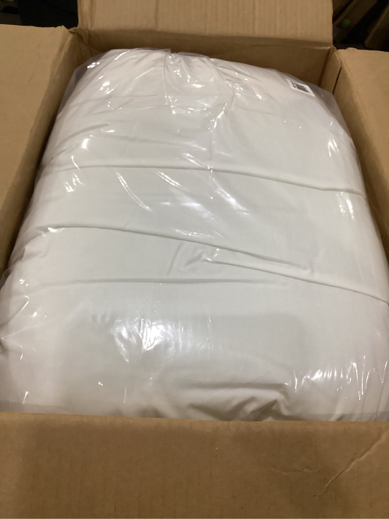 Condition photo showing Good Condition for dreamsleep - medium firm bed pillow insert, quilted gusseted edges (king size, 2-pack) medium king