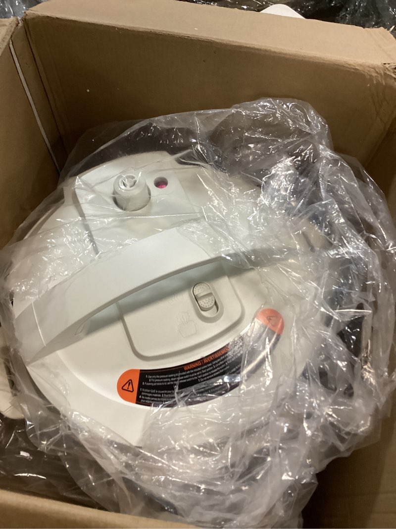 Condition photo showing Good Condition for Instant Pot 4QT RIO Mini 7-in-1 Multi-Cooker, Pressure Cooker, Slow cook, Sauté, Steam, Rice Maker, Yogurt, & Warmer, Sea Salt, 4 Quarts Sea Salt 4 Quarts
