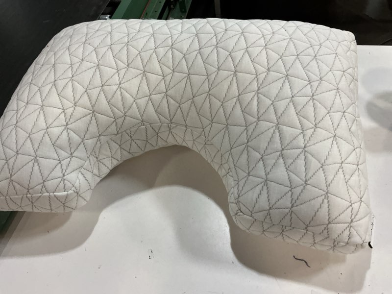 Condition photo showing As Is for Coop Sleep Goods Original Adjustable Crescent King Pillow