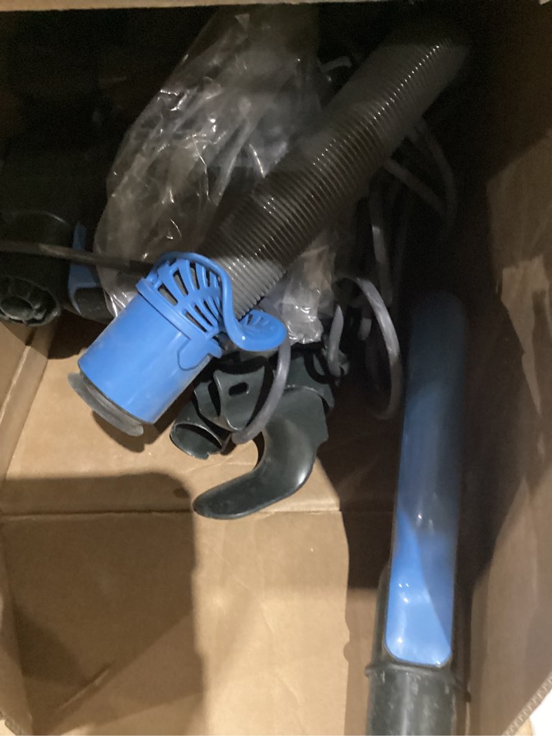 Condition photo showing As Is for kenmore du1040 featherlite bagless upright vacuum lightweight cleaner with 4 height adjustment, swivel steering design, 2 cleaning tools for carpet and hard floor, blue