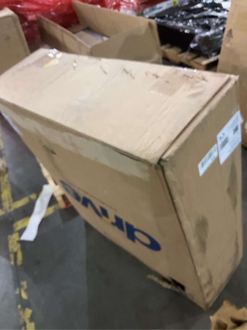 Condition photo showing Good Condition for Drive Medical Blue Streak Lightweight Foldable Wheelchair - Enhanced Mobility Support - Durable Construction - Padded Comfort - Swing-Away Leg Rests - Desk Arms - Blue/Black - 20 Inch Seat