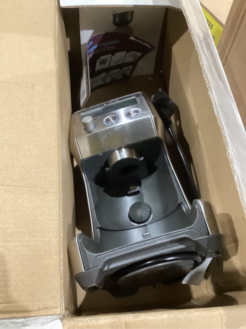 Condition photo showing Good Condition for Breville BCG820BSS Smart Grinder Pro for Coffee and Espresso, Brushed Stainless Steel Brushed Stainless Steel 18 oz Coffee Bean Capacity