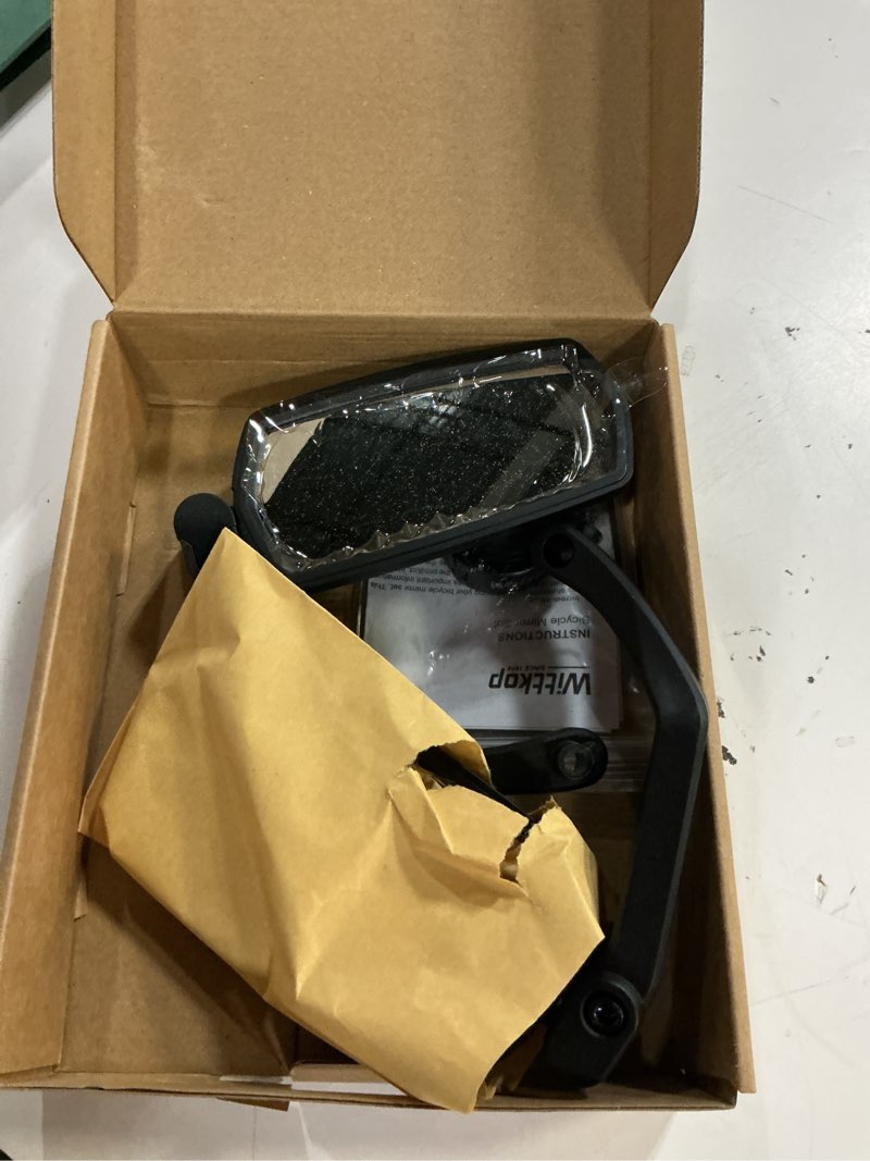 Condition photo showing New/Like New for wittkop bike mirror | large hd field of vision | 360° rotatable & foldable | mounting above & below | break-proof & durable | ebike accessories, bike mirror handlebar mount, bicycle mirrors left + right (set)