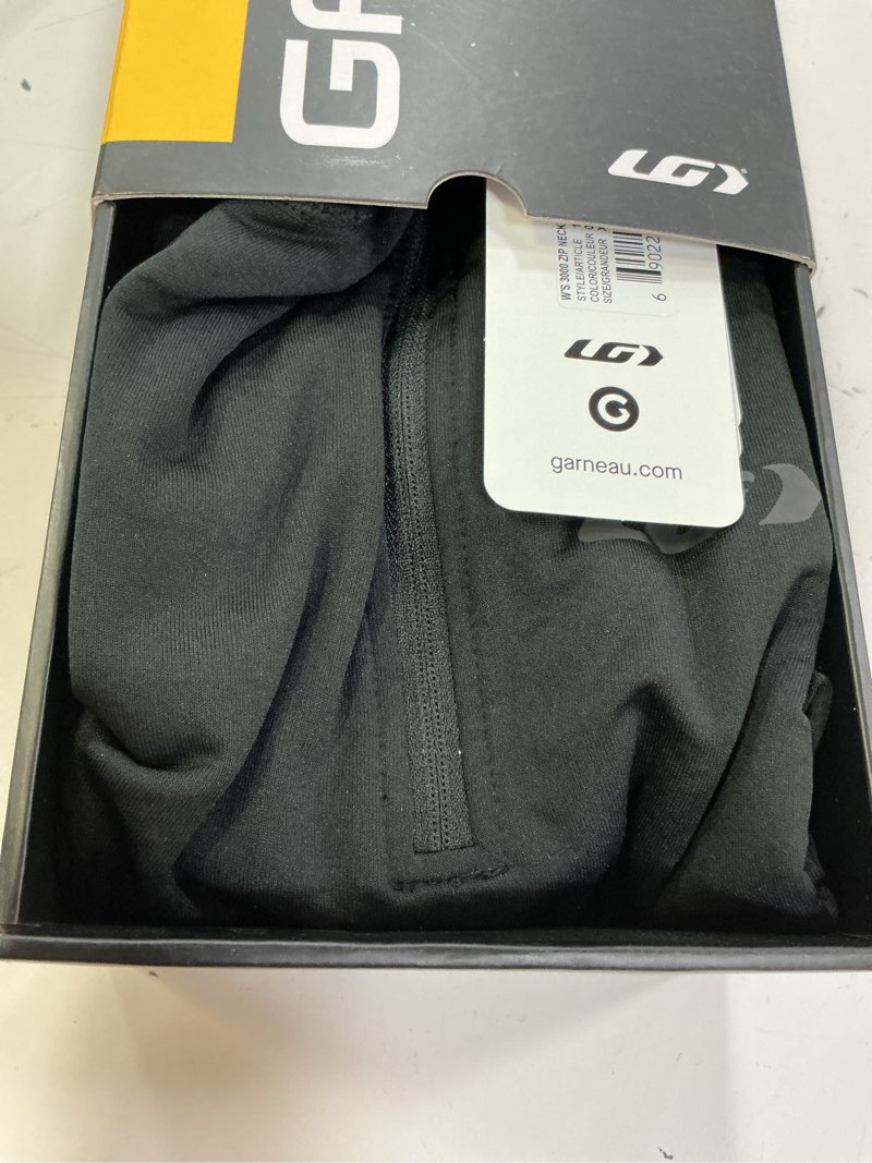 Condition photo showing Good Condition for louis garneau, women's 3000 zip neck, black, xlarge