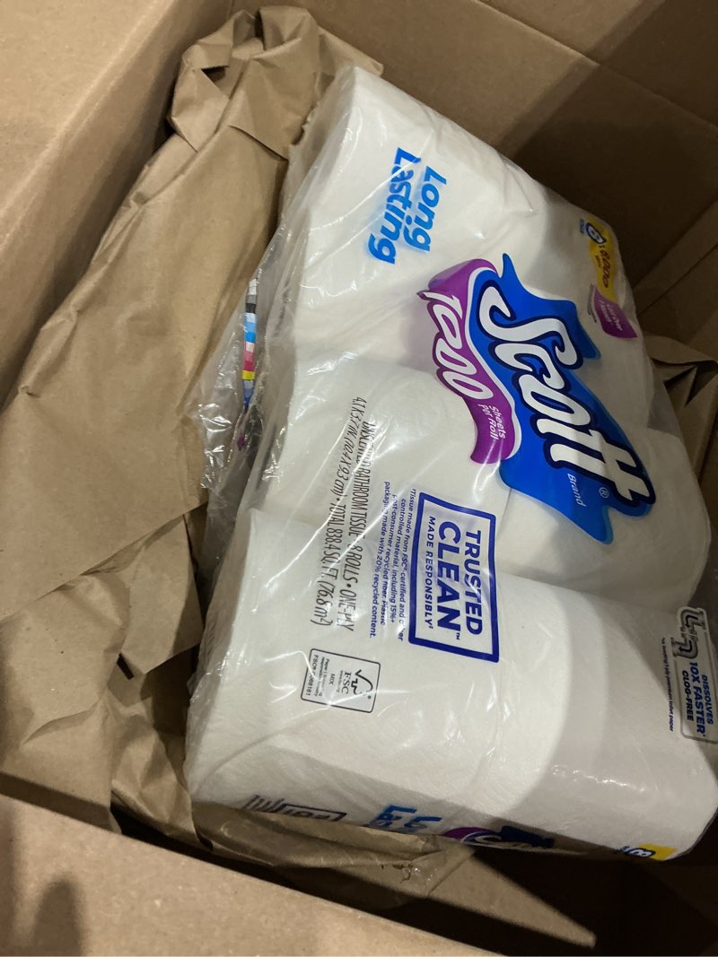 Condition photo showing New/Like New for scott 1000 sheets per roll toilet paper  bath tissue  8 count