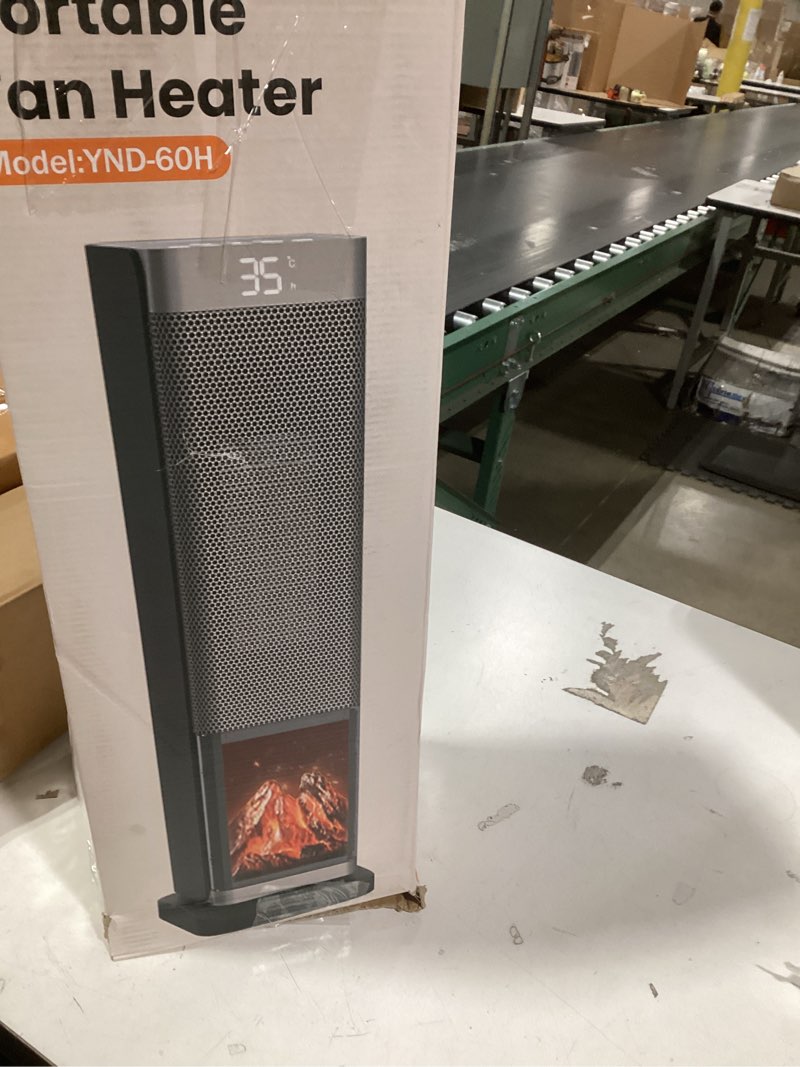 Condition photo showing Good Condition for Space Heaters for Indoor Use, 1500W PTC Ceramic Electric Heater with Thermostat, Room Temperature Di