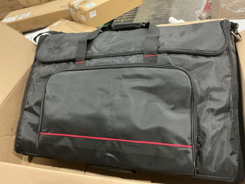 Condition photo showing Good Condition for trunab rolling monitor carry case for 24-27 inch monitors with detachable trolley, padded monitor bag hold up to 2 lcd screens/tvs and accessories, black patented design
