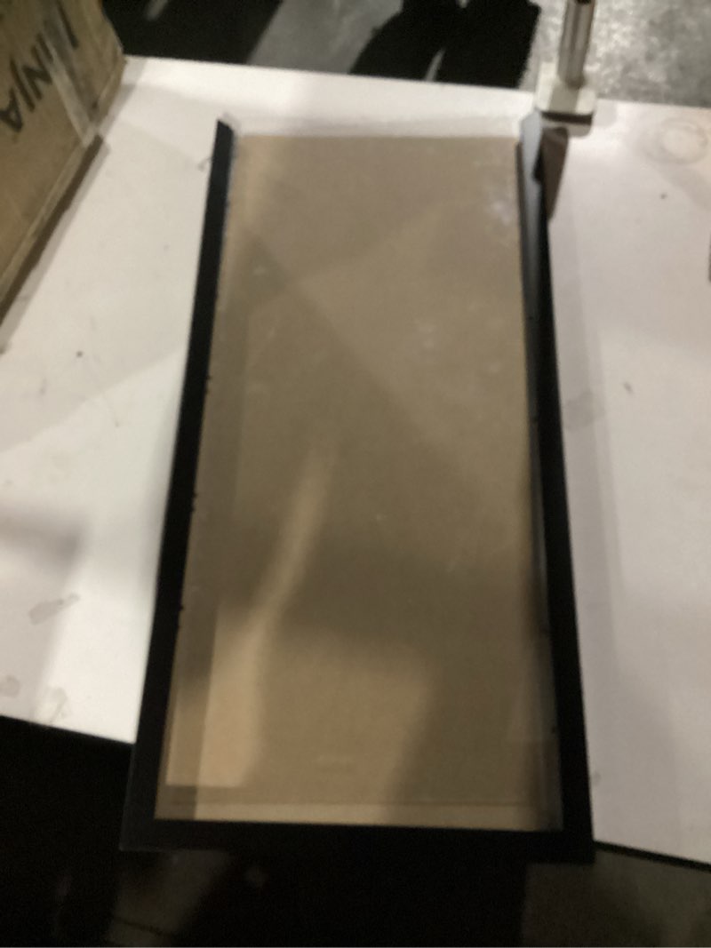 Condition photo showing As Is for (Incomplete)UMICAL 5x7 Picture Frame 2-Opening Collage Picture Frames Gallery Style Black Wood Landscape Photo Frames with HD Plexiglass for Tabletop Stand and Wall Mounting