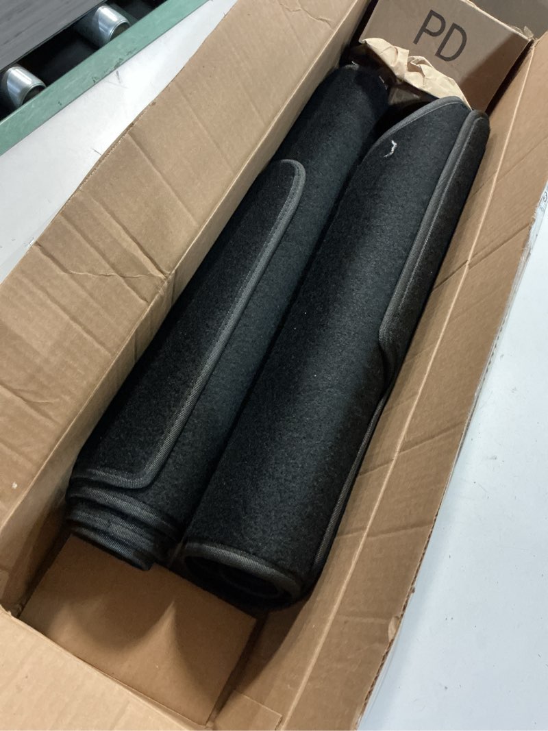 Condition photo showing Good Condition for Floor Mats for Chevrolet Equinox - Custom Fit for 2018-2024 Model Years Chevy Equinox - Front & 2nd Row - Anti-Slip Backing - Heavy Duty Carpet Mat Liner