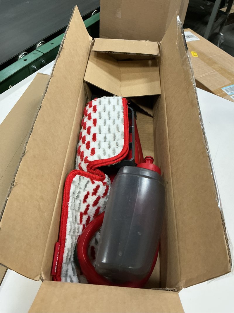 Condition photo showing As Is for O-Cedar ProMist MAX Microfiber Spray Mop, Red Spray Mop Spray Mop