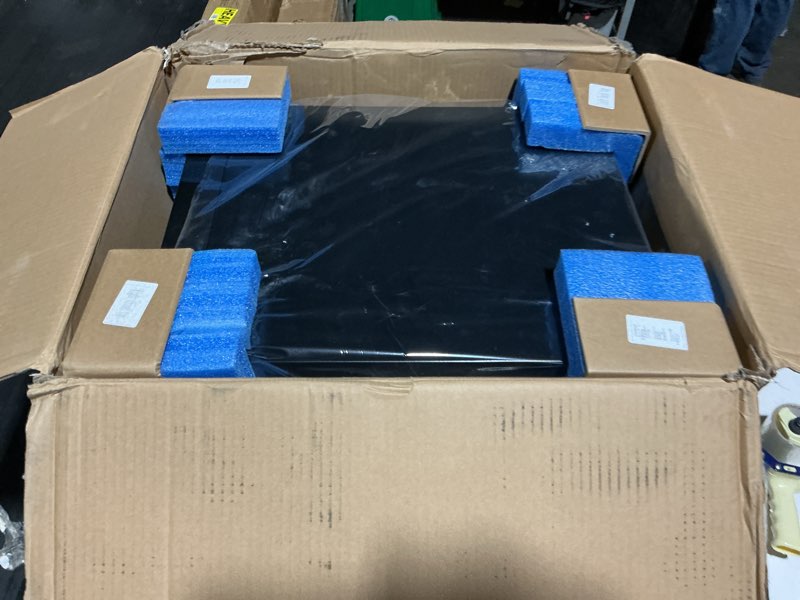 Condition photo showing As Is for koolatron 20 bottle wine cooler, black thermoelectric wine fridge, 1.7 cu. ft. (48l), freestanding wine cellar, red, white and sparkling wine storage for home bar, apartment, condo