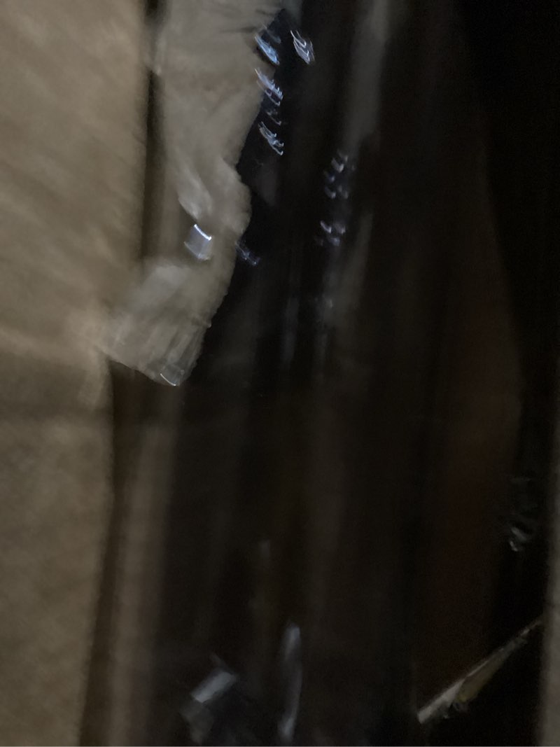 Condition photo showing Good Condition for square tablecloth protector - 24 x 24 inch clear wooden table pad mat - 1.5 mm thick plastic - for end tables, nightstands, tea tables, and kids' desks clear rectangle 1.5mm 24" x 24"