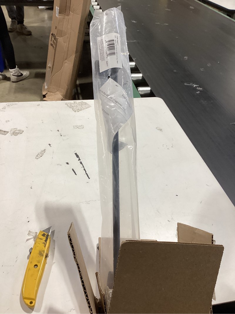 Condition photo showing Good Condition for rod dessyne magnetic rod 7/16 inch 48-84 inch - black 48-84 inch black
