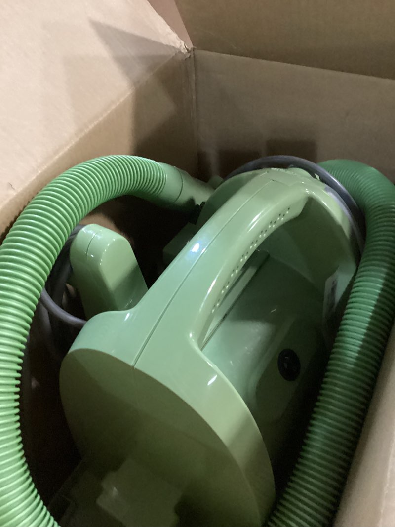 Condition photo showing As Is for BISSELL Little Green Multi-Purpose Portable Carpet and Upholstery Cleaner, Car and Auto Detailer, with Exclusive Specialty Tools, Green, 1400B