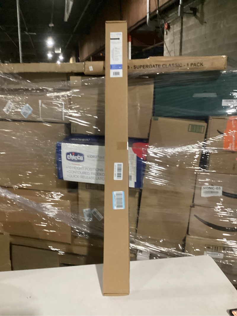 Condition photo showing New/Like New for BlastHome® Non-Adjustable Luxury Curtain Rods for Windows, 1 ¼” Rod Set, 4 foot Fixed Length, Brushed Gold Single Rod Brushed Gold 4 foot