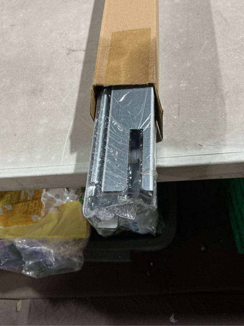 Condition photo showing As Is for lontan undermount soft close drawer slides 21 inch hidden bottom mount full extension cabinet rails with rear mounting bracket and locking devices 1 pair concealed drawer runners 100lb load capacity 21 inch 1