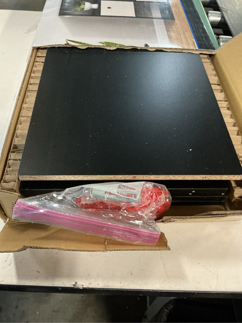 Condition photo showing Good Condition for mainstays 6 cube storage organizer, black